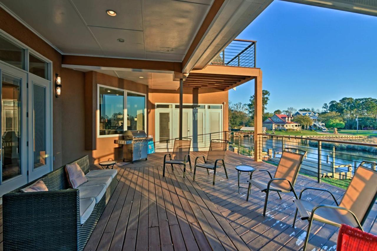 Gorgeous Ocean Springs Waterfront Home With Dock! Bagian luar foto